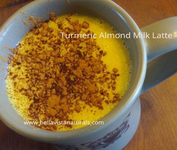 Turmeric Almond Milk Latte